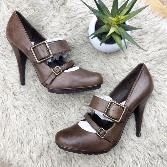 Steve Madden Twice Patent Block Heel Mary Jane Pumps | Dillard's